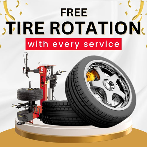 Free Tyre Rotation Offer - Fix Auto Garage