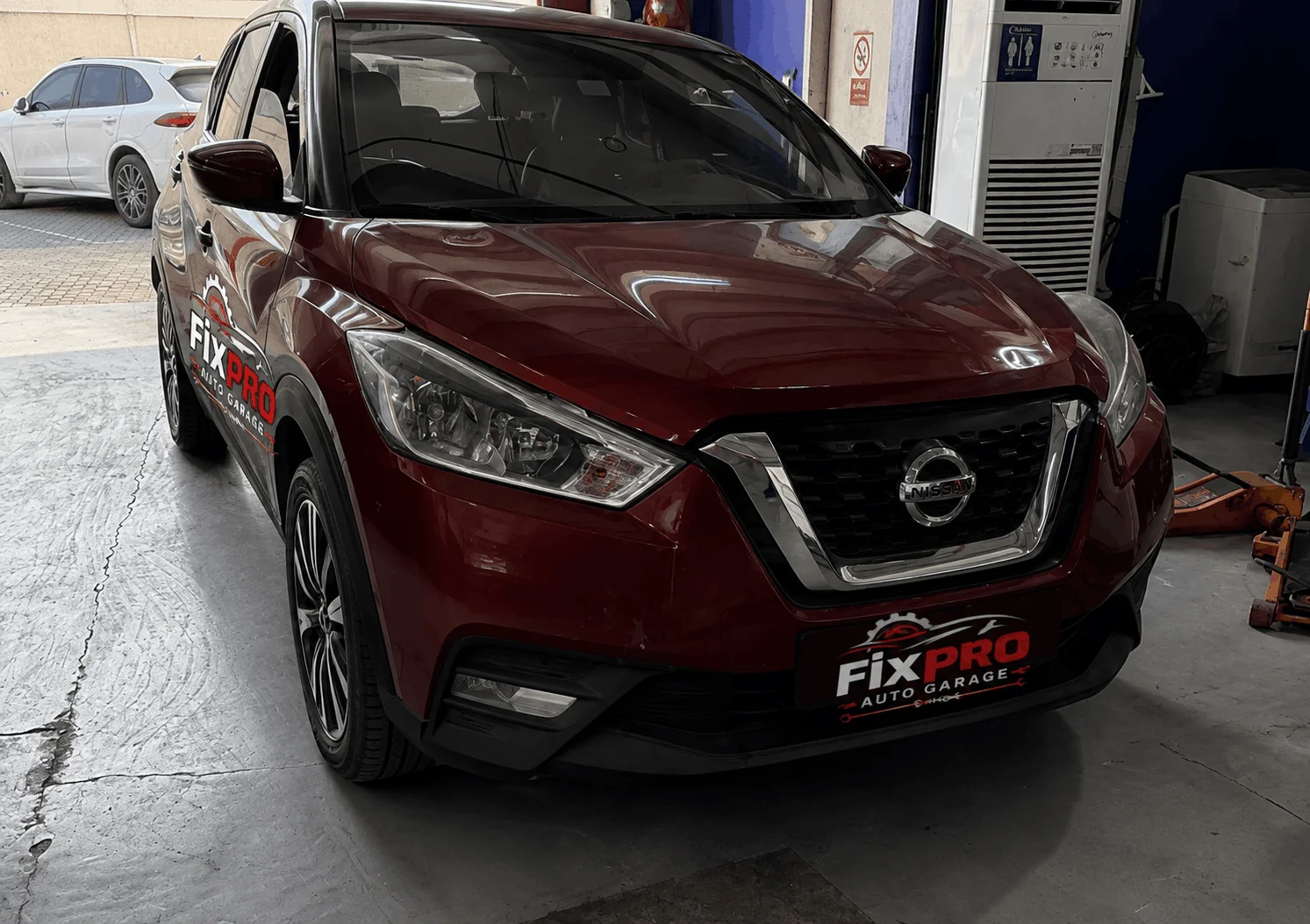 Nissan Sunny battery jump start and recovery