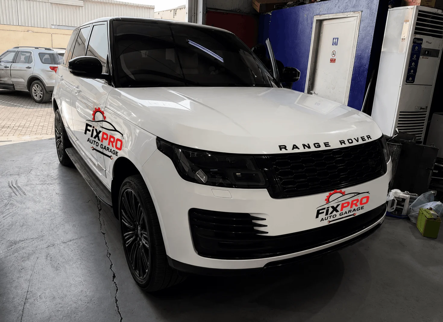 Range Rover leather interior restoration
