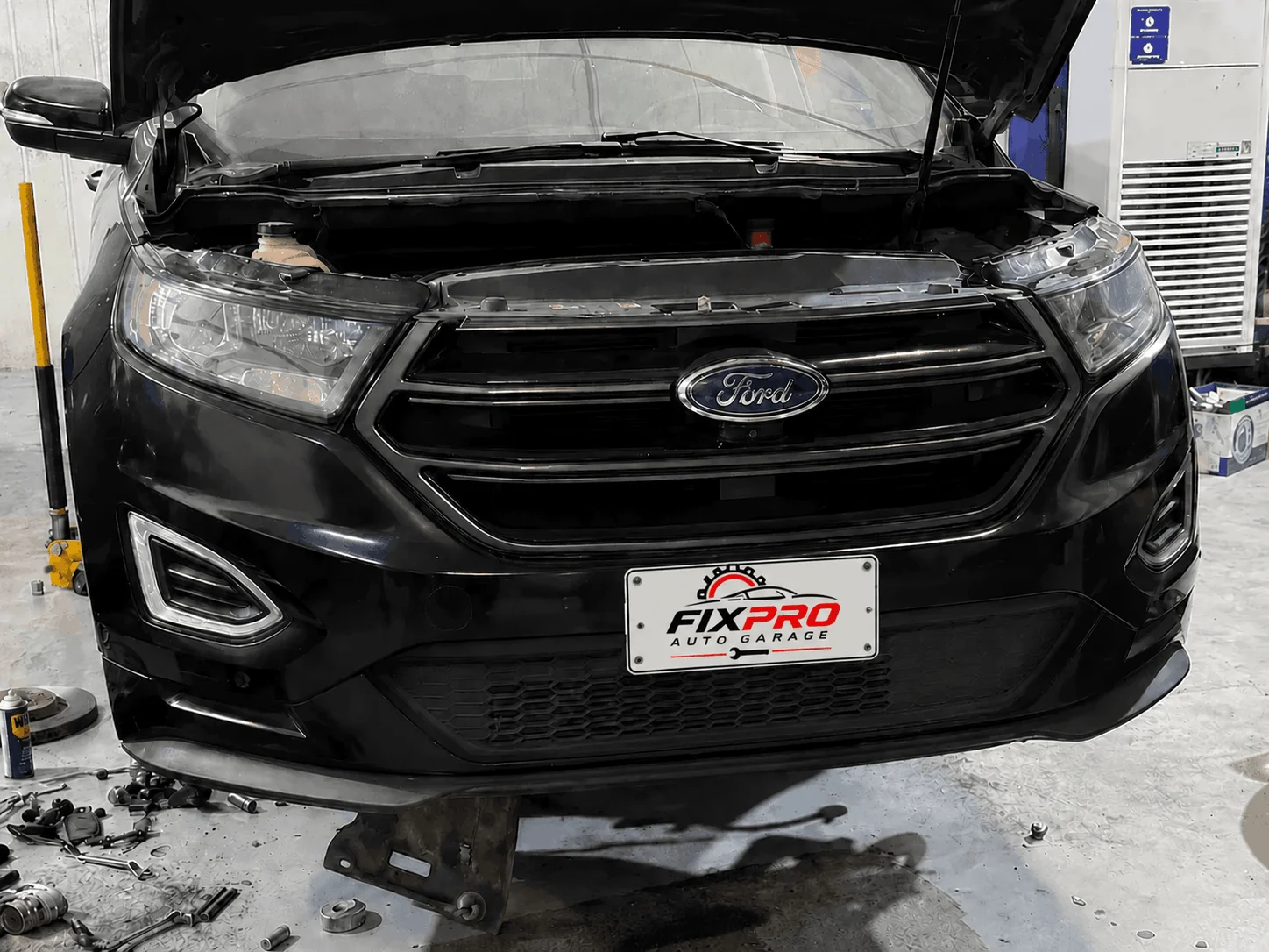 Ford clutch and transmission repair