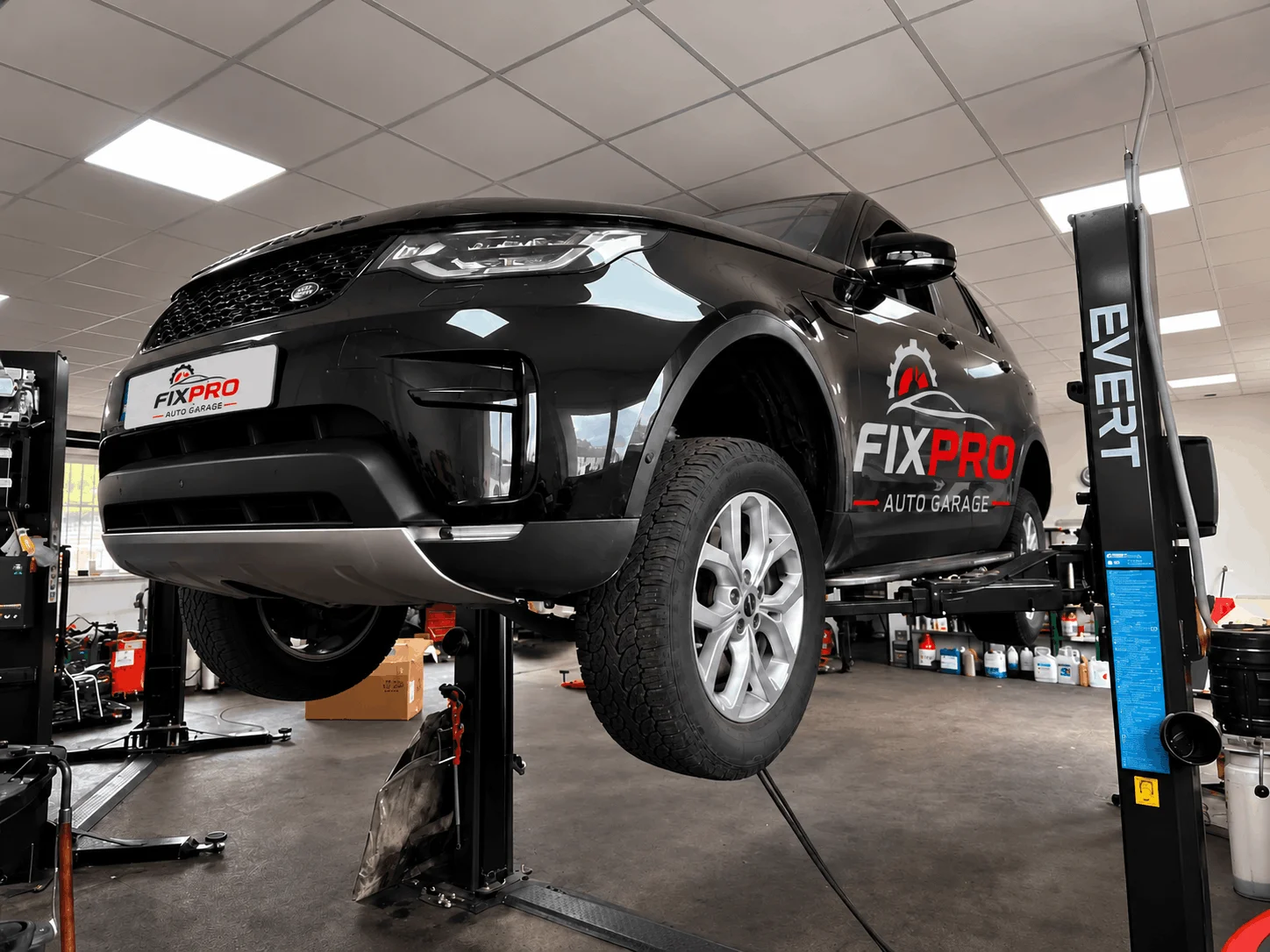 Land Rover Discovery brake pad and rotor replacement